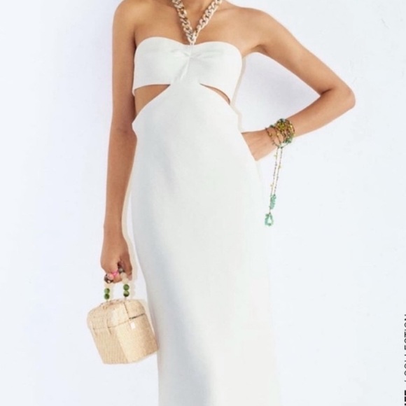 Zara Cutout Dress - Picture 1 of 5